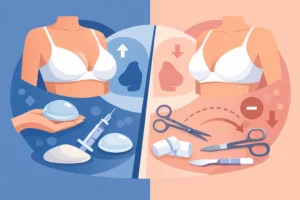 What Is the Difference Between Breast Augmentation and Breast Reduction?