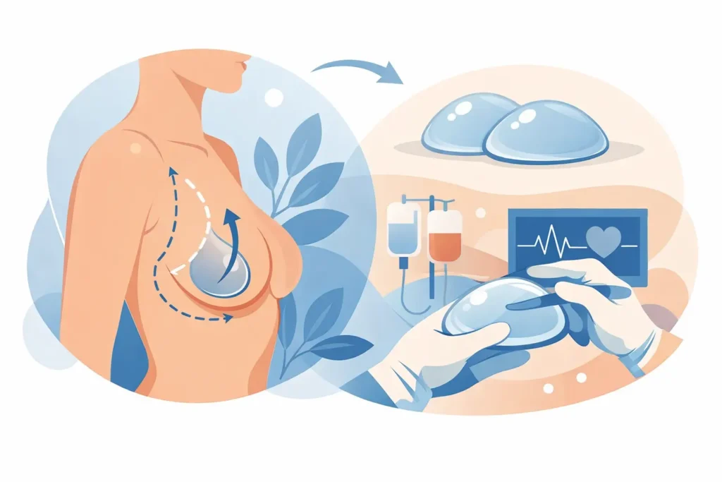 How to Combine Breast Lift Augmentation Safely